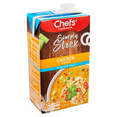 Salt Reduced Chicken Flavour Liquid Stock 1L